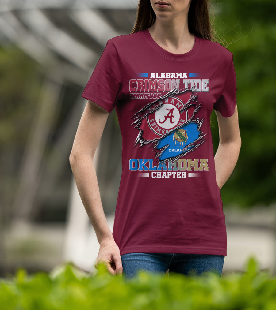 Alabama Crimson Tide Territory Oklahoma Chapter T-Shirt