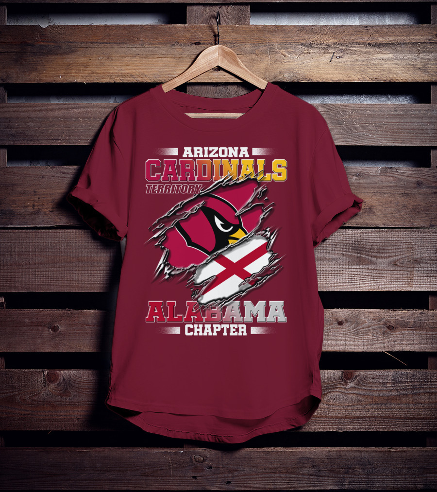 Arizona Cardinals Territory Alabama Chapter T-Shirt