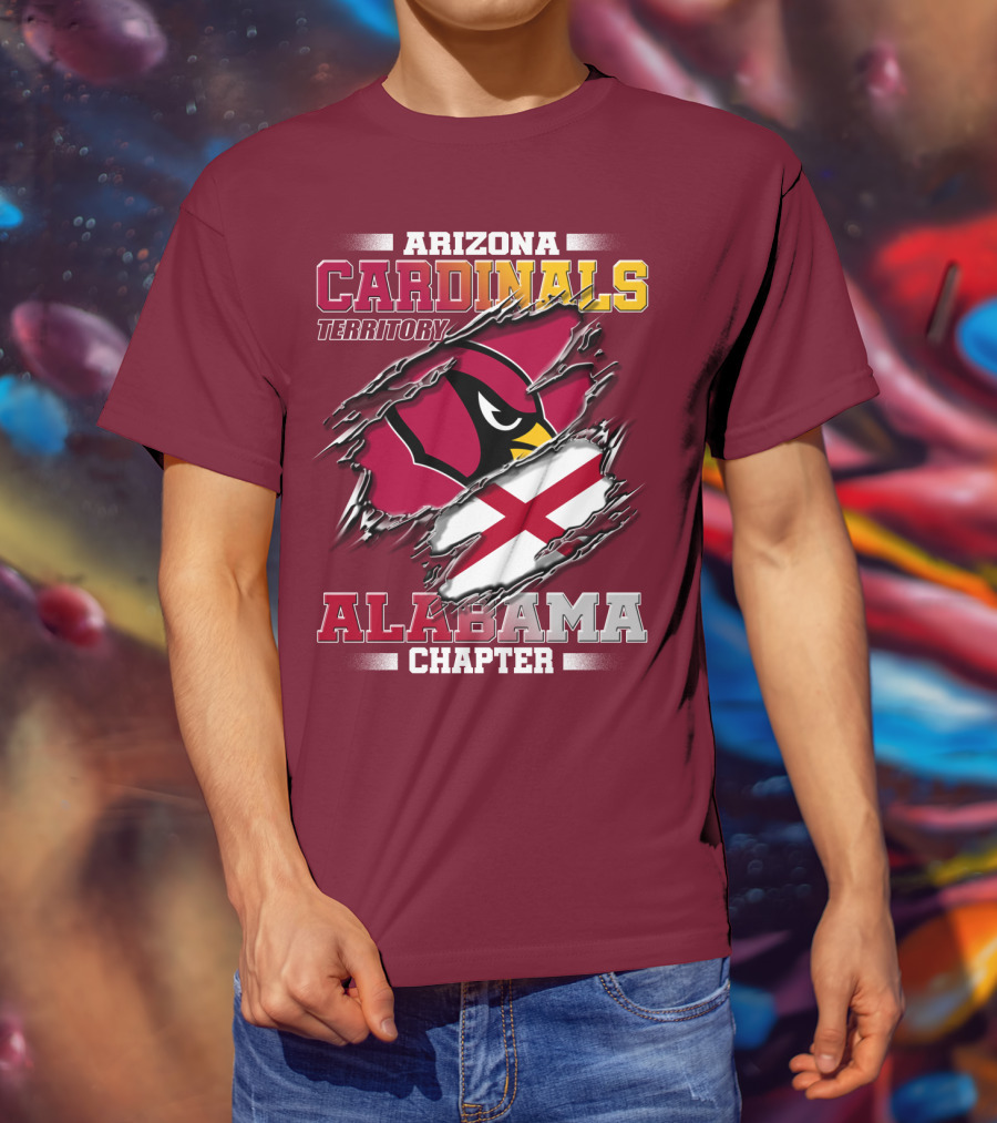 Arizona Cardinals Territory Alabama Chapter T-Shirt
