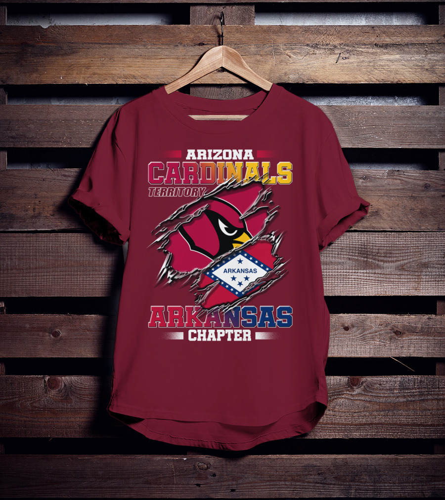 Arizona Cardinals Territory Arkansas Chapter T-Shirt