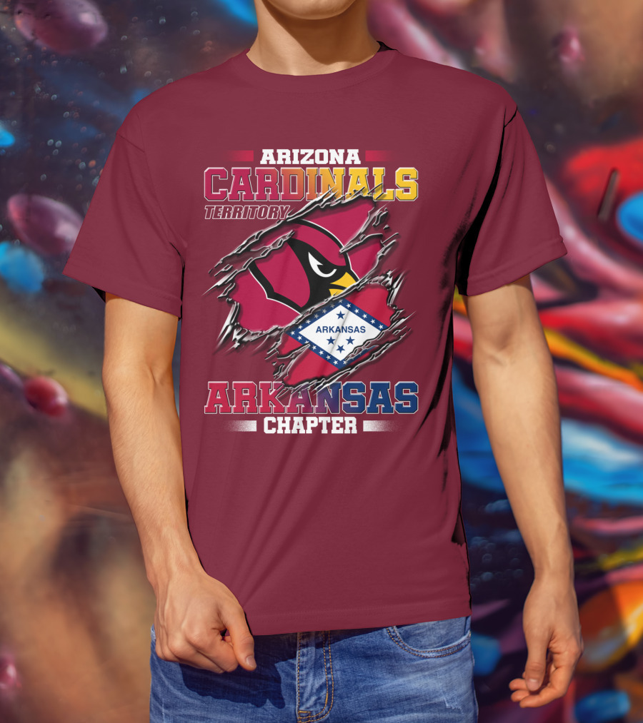 Arizona Cardinals Territory Arkansas Chapter T-Shirt
