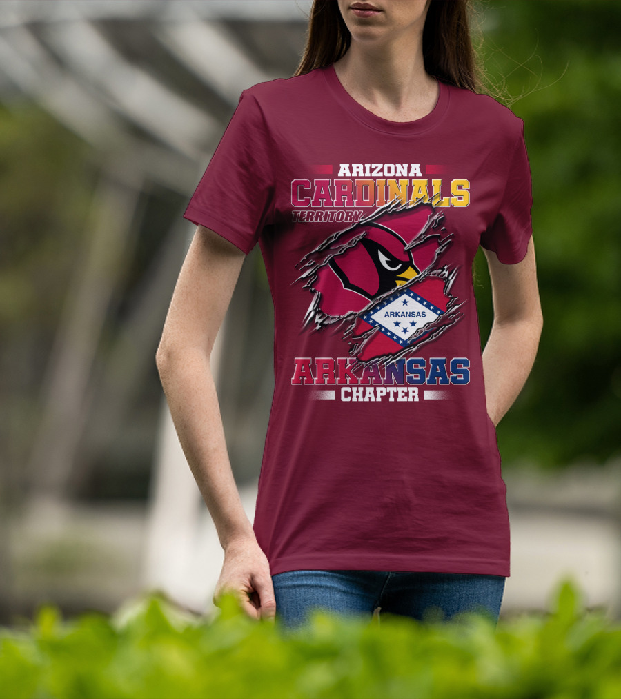 Arizona Cardinals Territory Arkansas Chapter T-Shirt