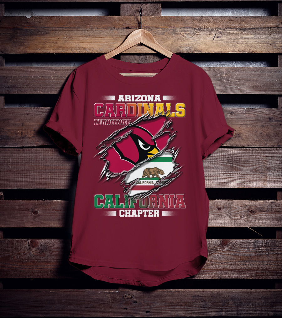 Arizona Cardinals Territory California Chapter T-Shirt