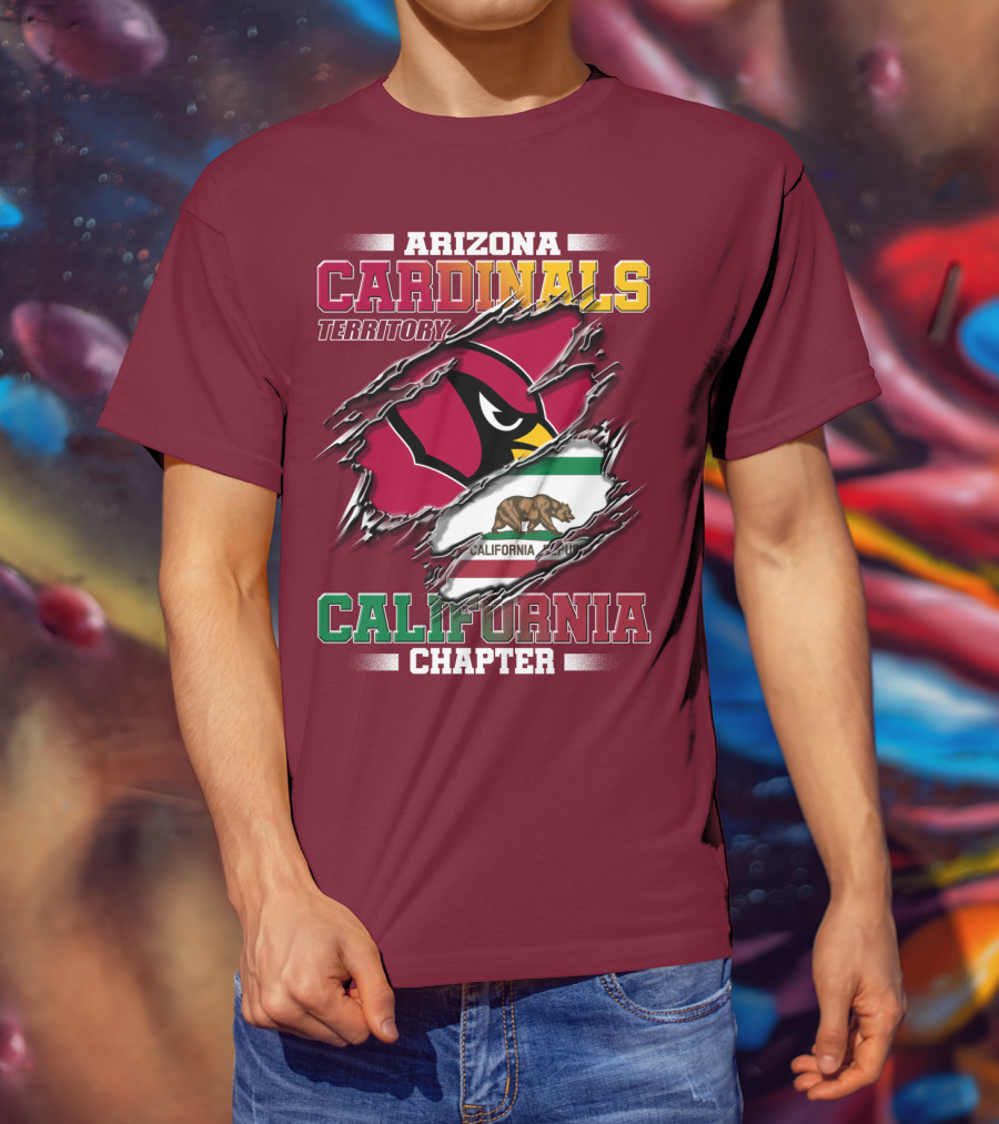 Arizona Cardinals Territory California Chapter T-Shirt