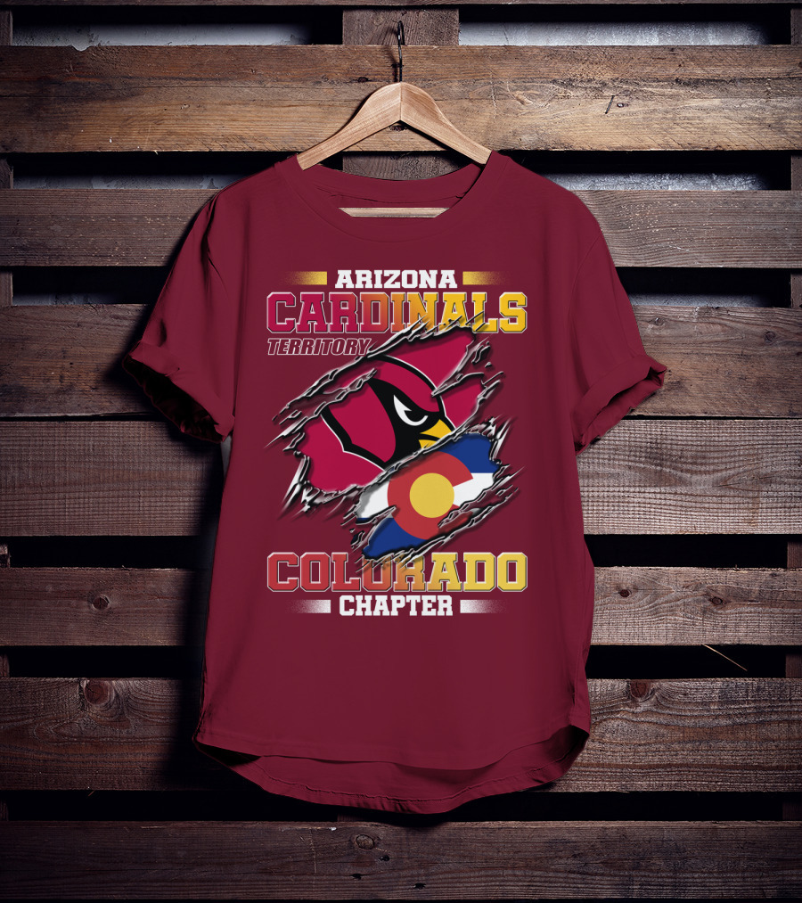 Arizona Cardinals Territory Colorado Chapter T-Shirt