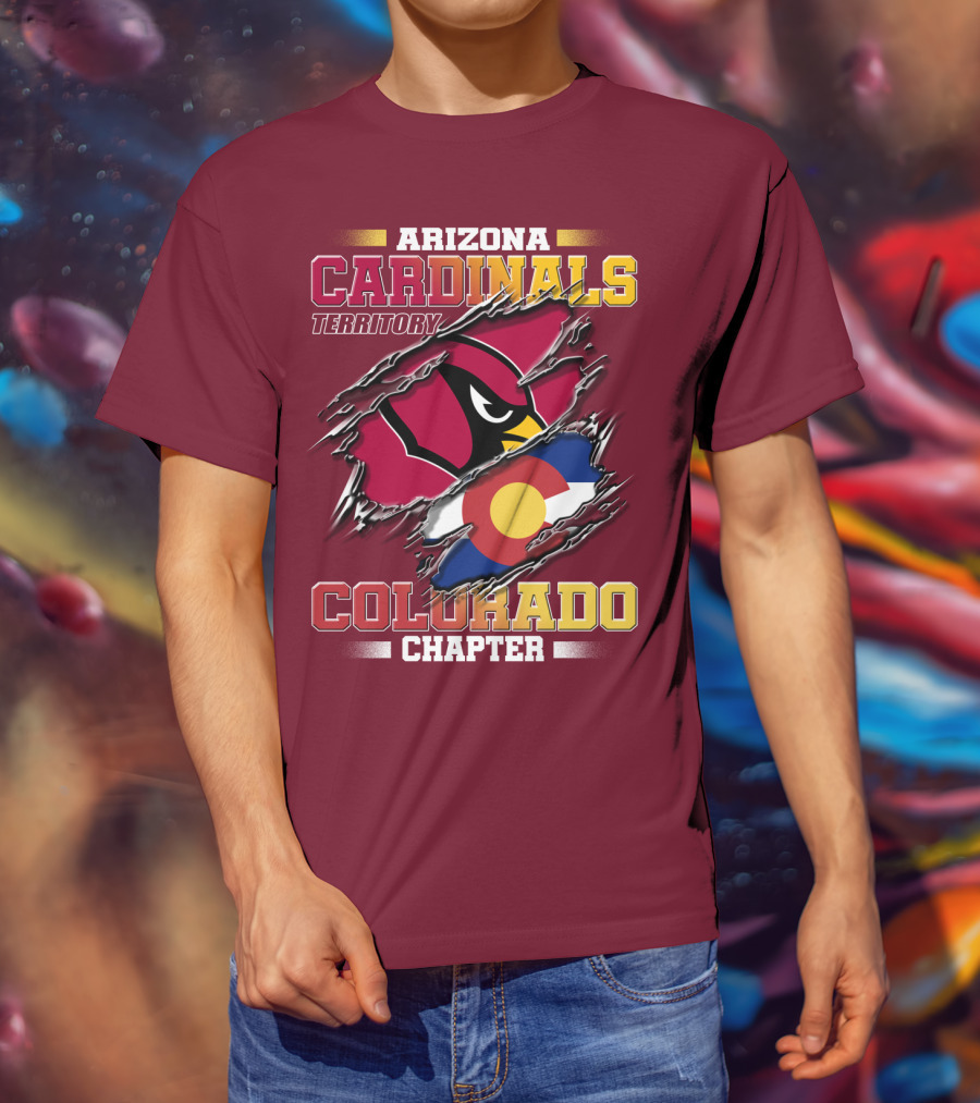 Arizona Cardinals Territory Colorado Chapter T-Shirt