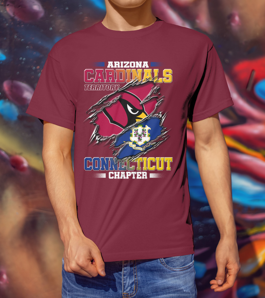 Arizona Cardinals Territory Connecticut Chapter T-Shirt