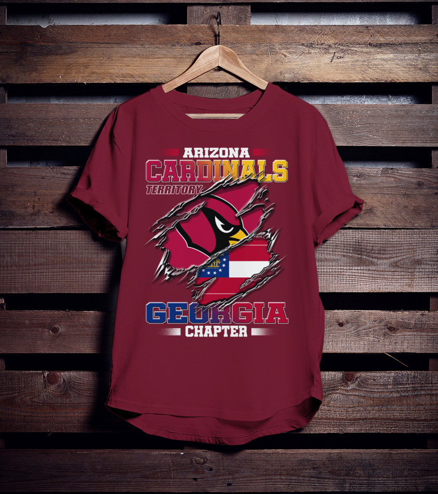 Arizona Cardinals Territory Georgia Chapter T-Shirt