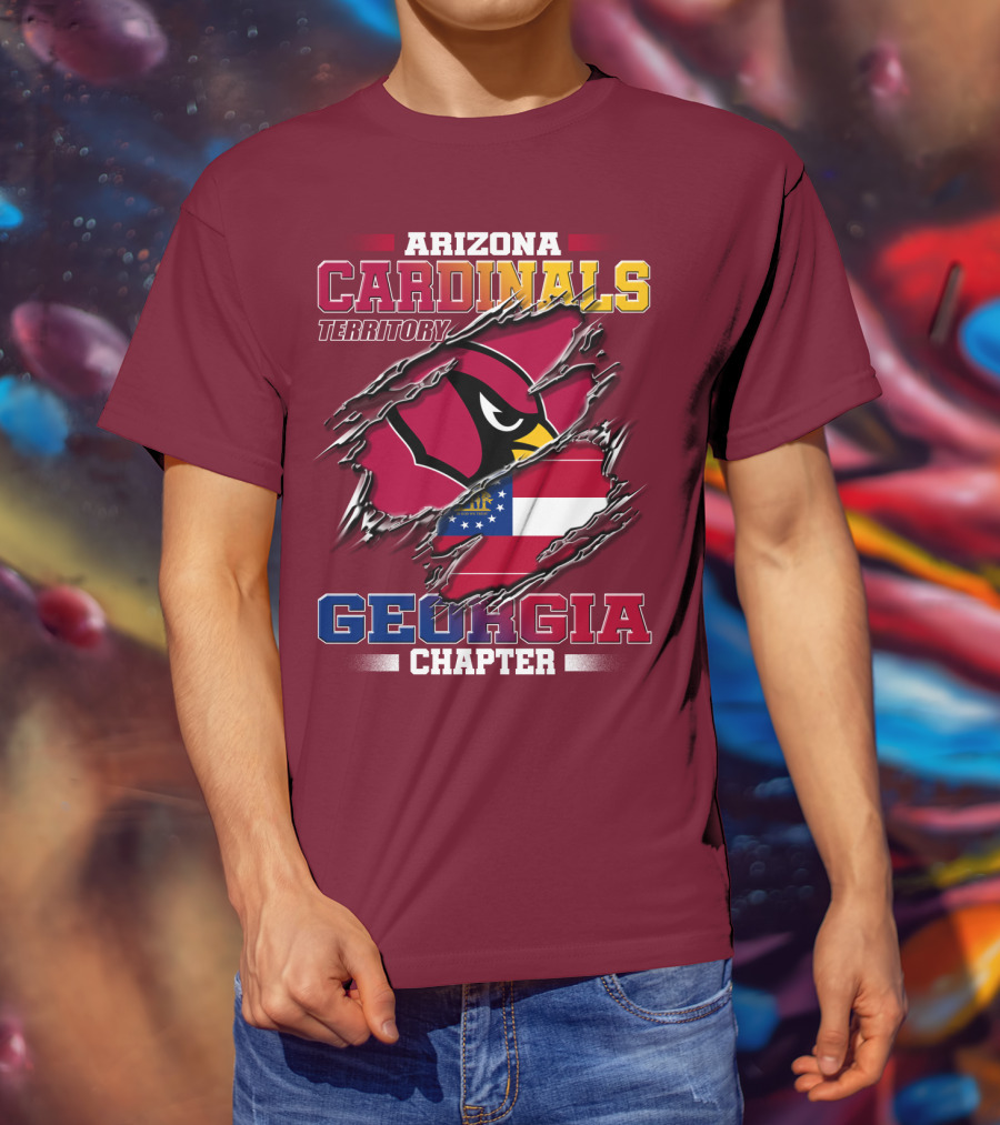 Arizona Cardinals Territory Georgia Chapter T-Shirt