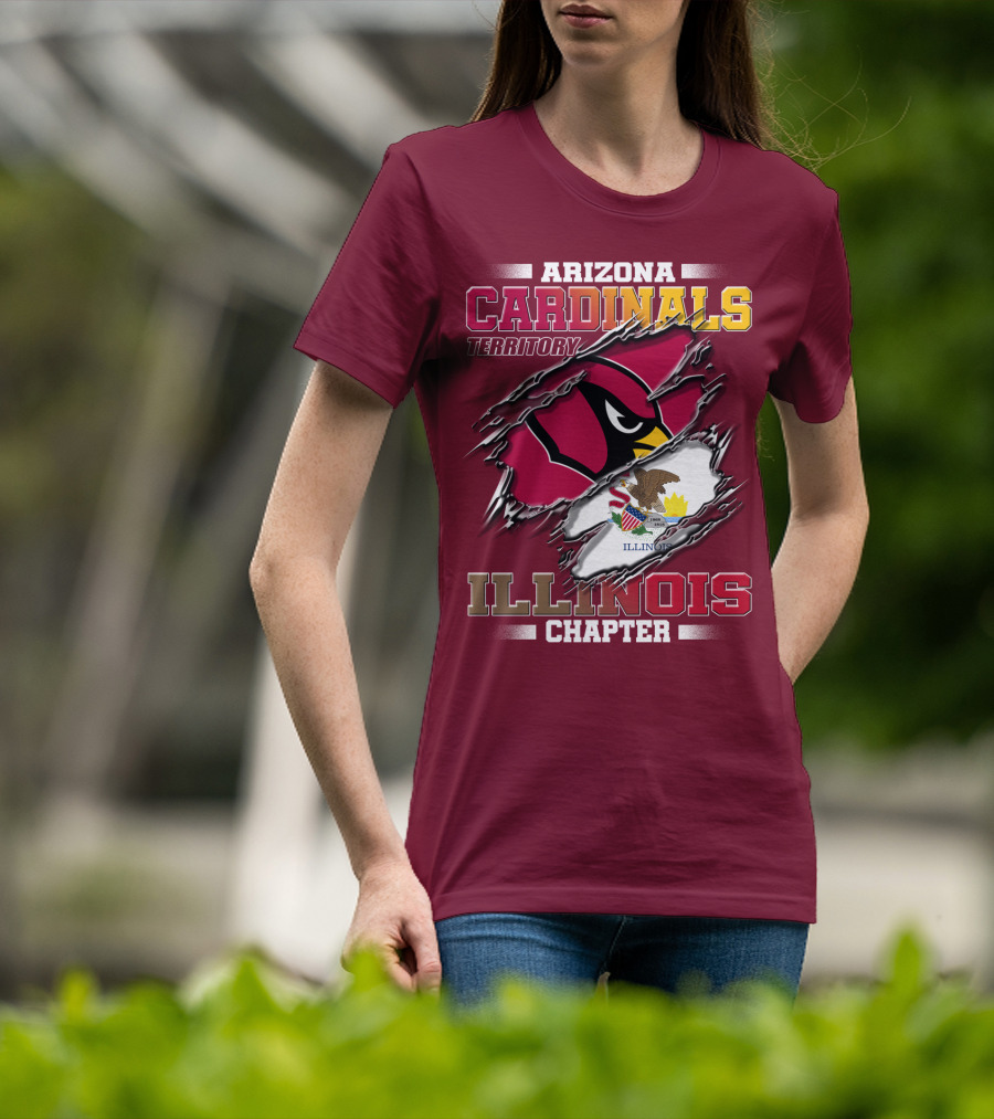 Arizona Cardinals Territory Illinois Chapter T-Shirt