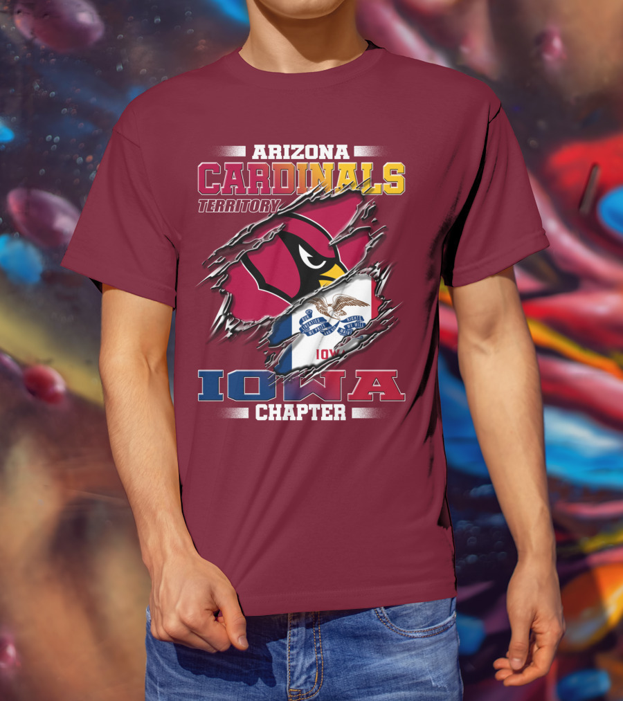 Arizona Cardinals Territory Iowa Chapter T-Shirt