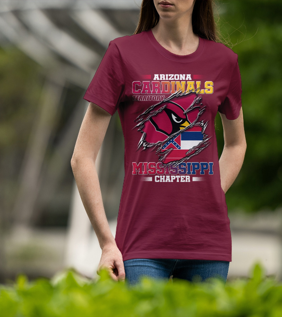 Arizona Cardinals Territory Mississippi Chapter T-Shirt