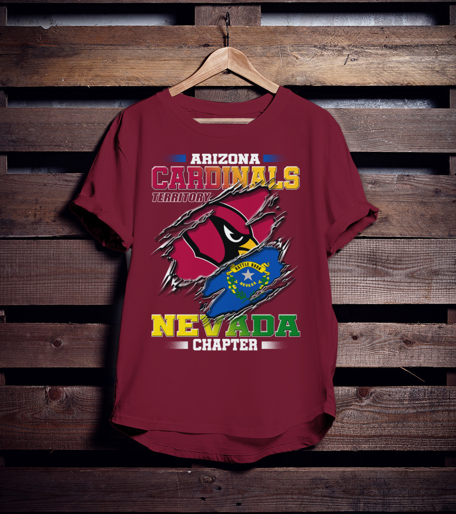 Arizona Cardinals Territory Nevada Chapter T-Shirt
