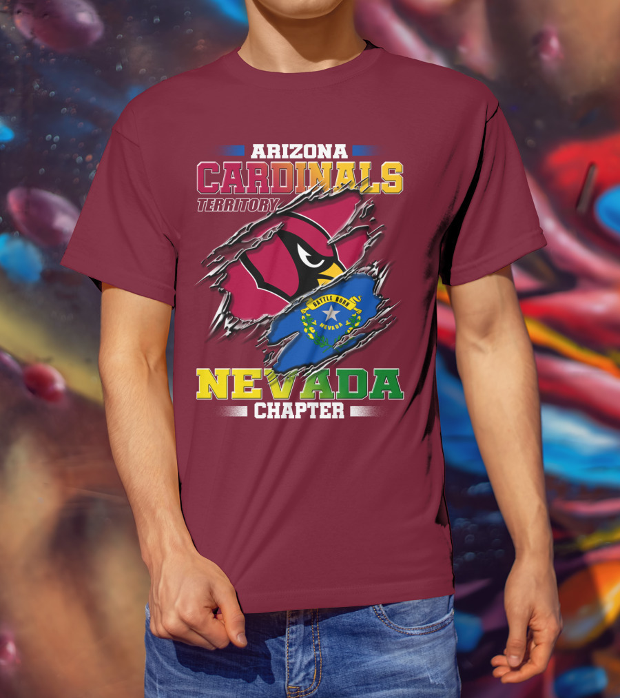 Arizona Cardinals Territory Nevada Chapter T-Shirt