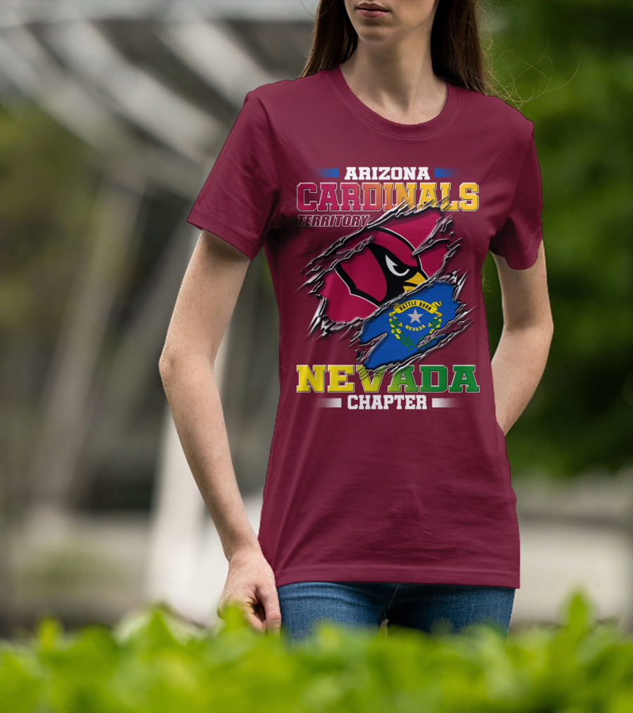 Arizona Cardinals Territory Nevada Chapter T-Shirt