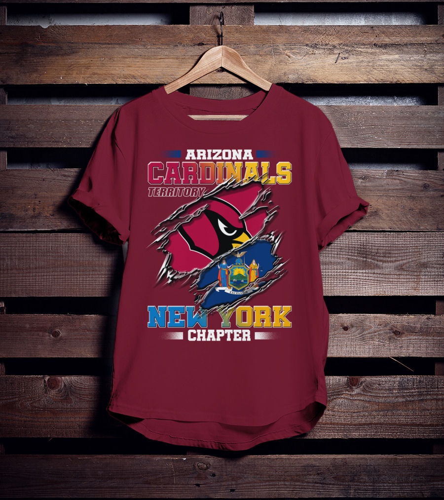 Arizona Cardinals Territory New York Chapter T-Shirt