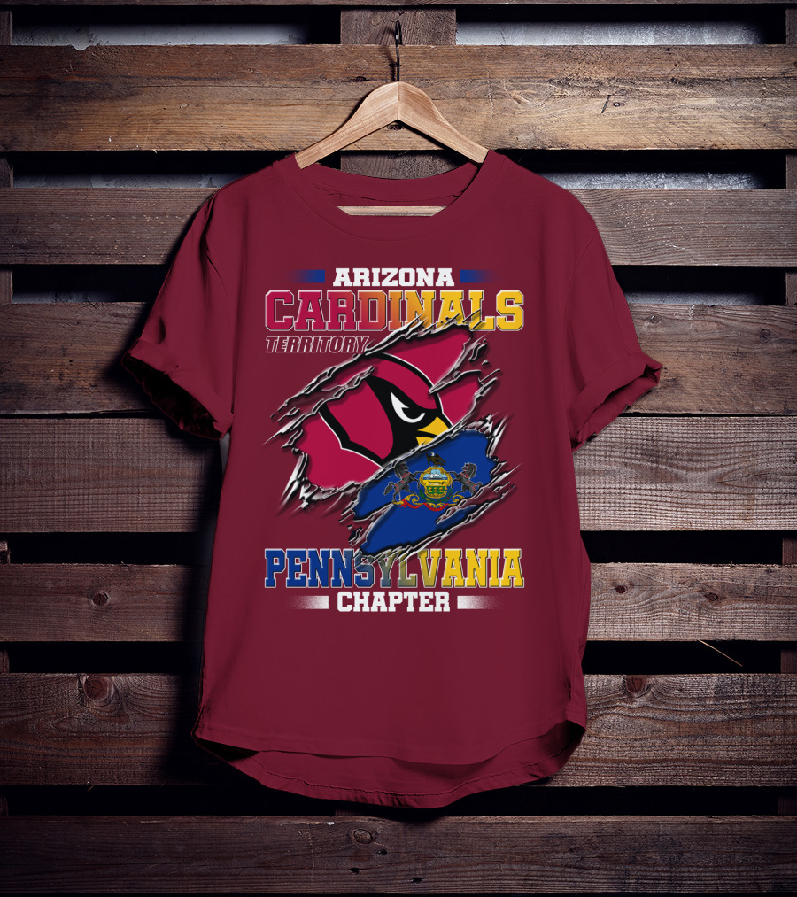 Arizona Cardinals Territory Pennsylvania Chapter T-Shirt