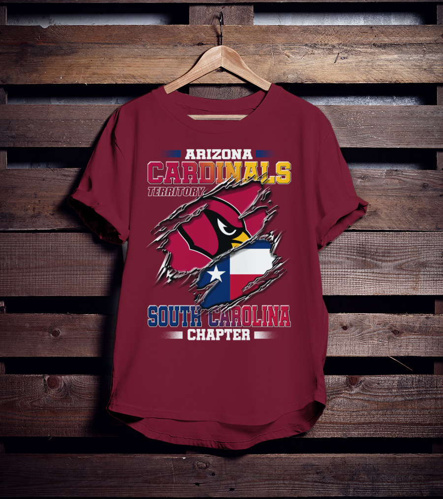 Arizona Cardinals Territory South Carolina Chapter T-Shirt