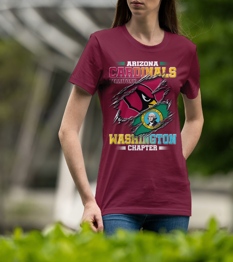 Arizona Cardinals Territory Washington Chapter T-Shirt