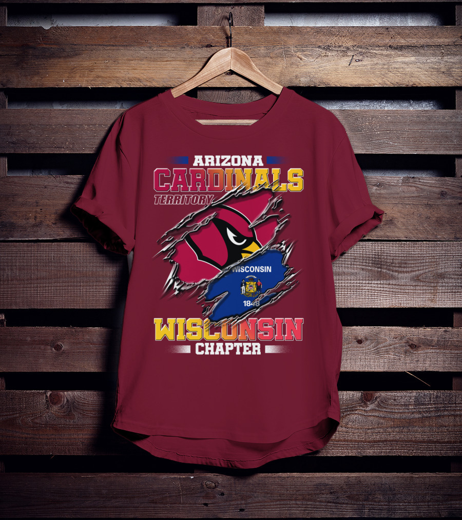 Arizona Cardinals Territory Wisconsin Chapter T-Shirt