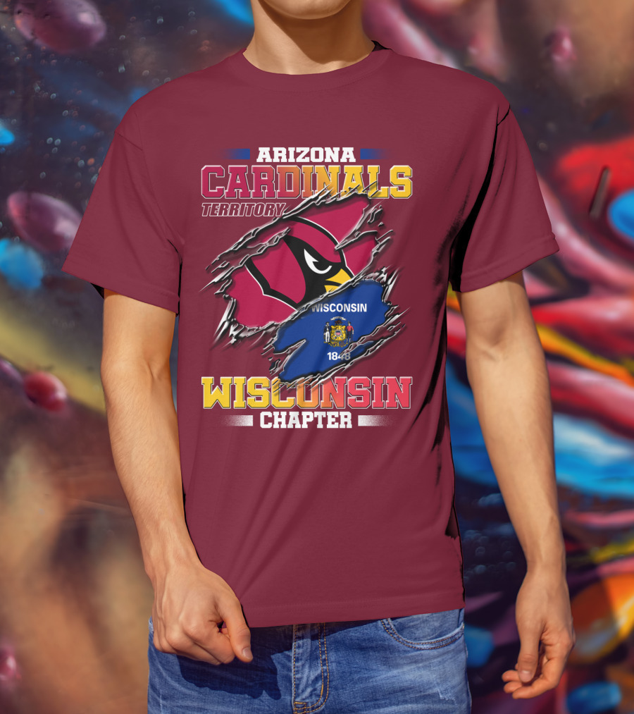 Arizona Cardinals Territory Wisconsin Chapter T-Shirt
