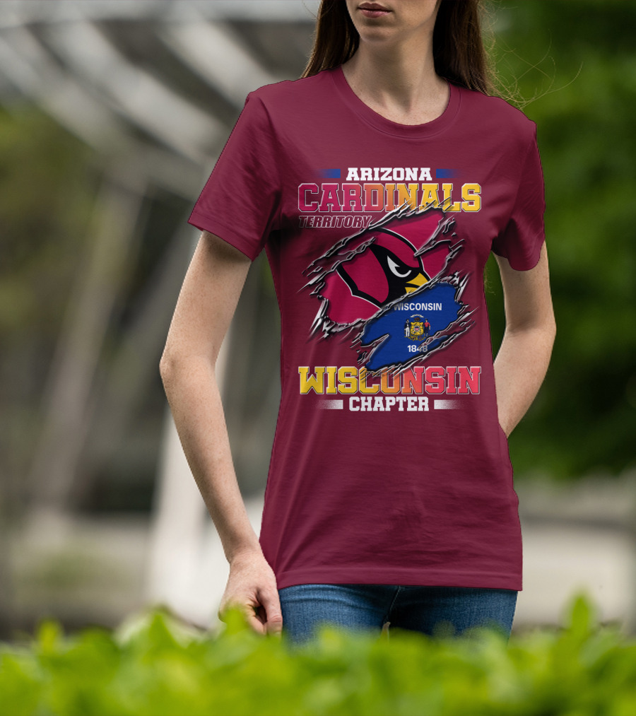 Arizona Cardinals Territory Wisconsin Chapter T-Shirt