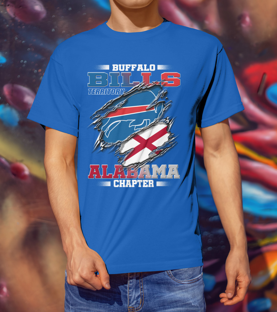 Buffalo Bills Territory Alabama Chapter T-Shirt