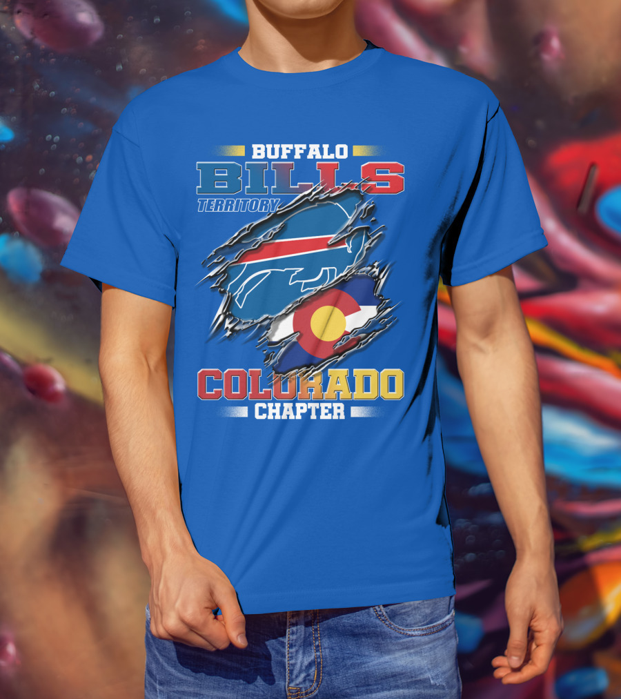 Buffalo Bills Territory Colorado Chapter T-Shirt