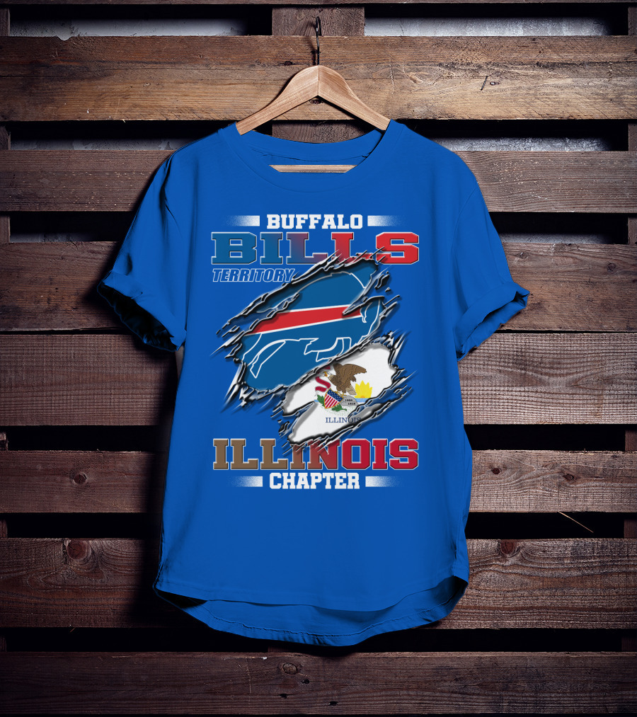 Buffalo Bills Territory Illinois Chapter T-Shirt