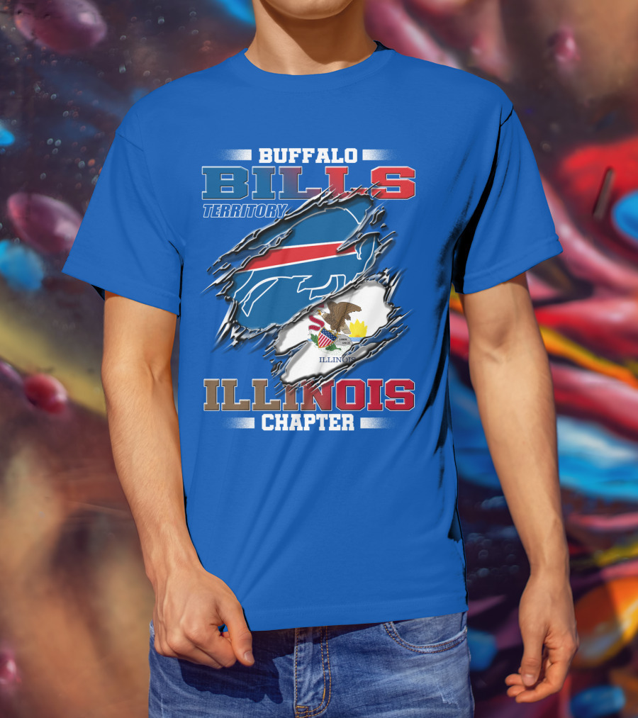 Buffalo Bills Territory Illinois Chapter T-Shirt
