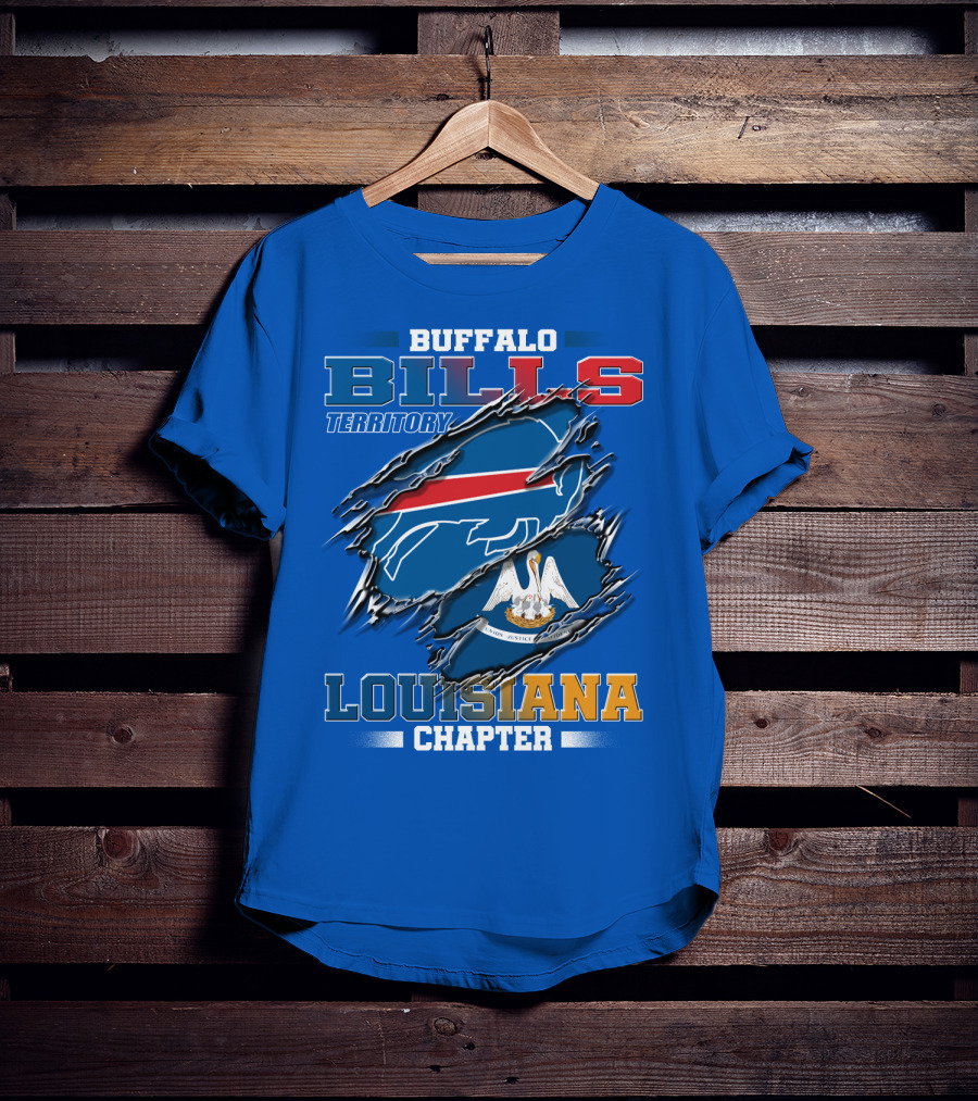 Buffalo Bills Territory Louisiana Chapter T-Shirt