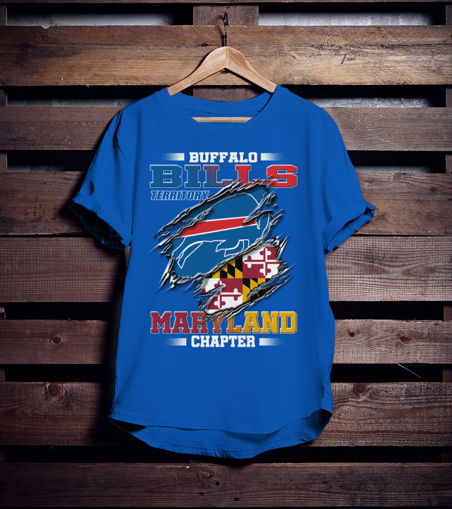 Buffalo Bills Territory Maryland Chapter T-Shirt