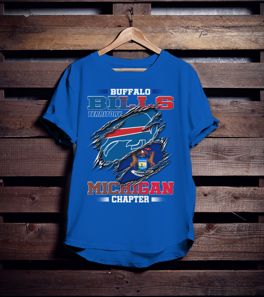 Buffalo Bills Territory Michigan Chapter T-Shirt