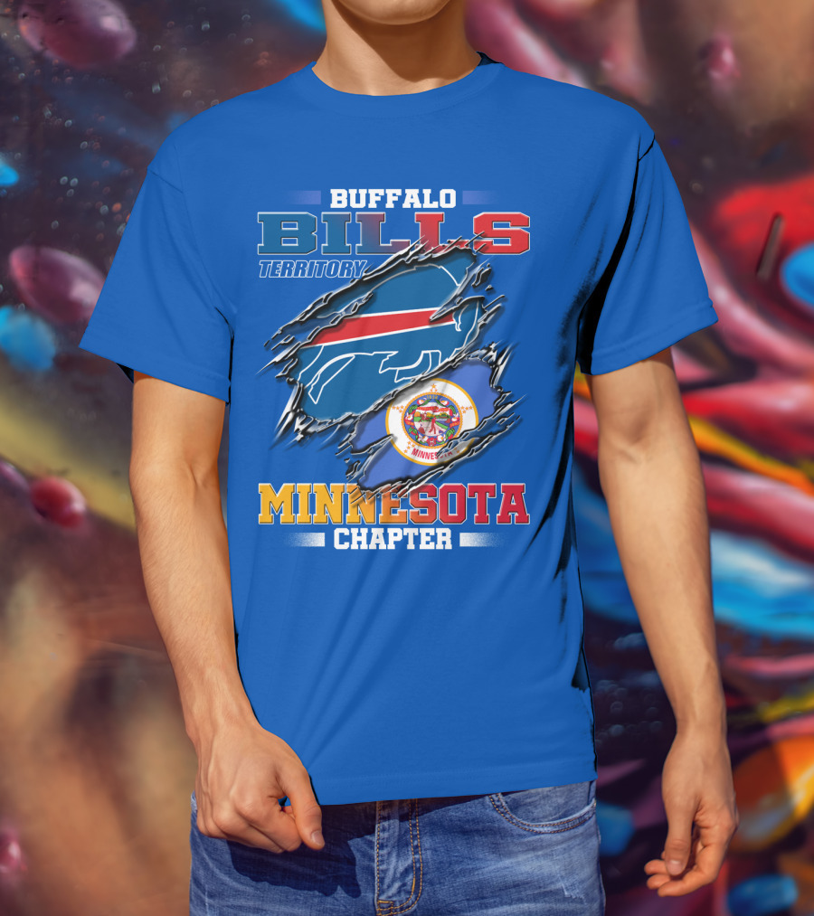 Buffalo Bills Territory Minnesota Chapter T-Shirt