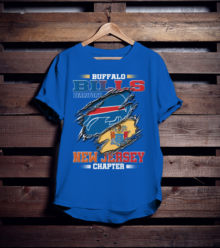 Buffalo Bills Territory New Jersey Chapter T-Shirt
