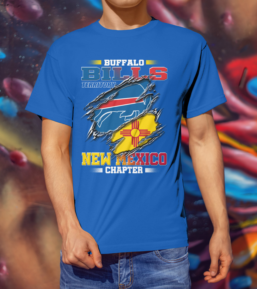 Buffalo Bills Territory New Mexico Chapter T-Shirt