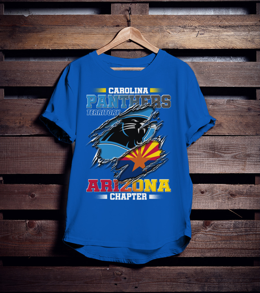 Carolina Panthers Territory Arizona Chapter T-Shirt