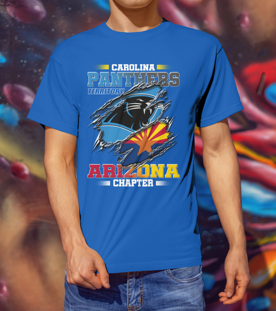 Carolina Panthers Territory Arizona Chapter T-Shirt