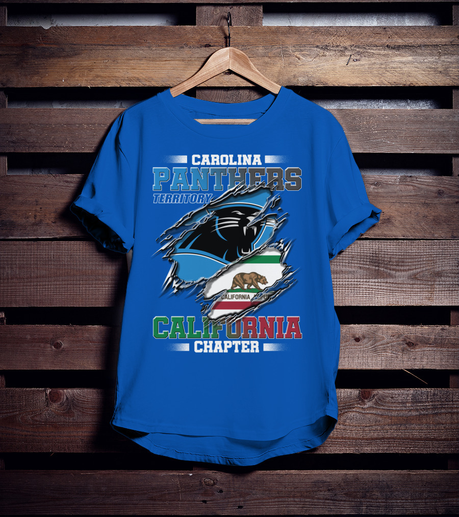 Carolina Panthers Territory California Chapter T-Shirt