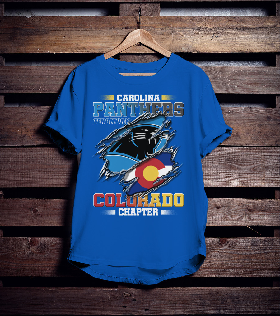 Carolina Panthers Territory Colorado Chapter T-Shirt