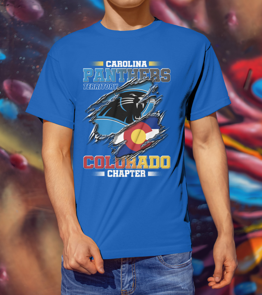 Carolina Panthers Territory Colorado Chapter T-Shirt