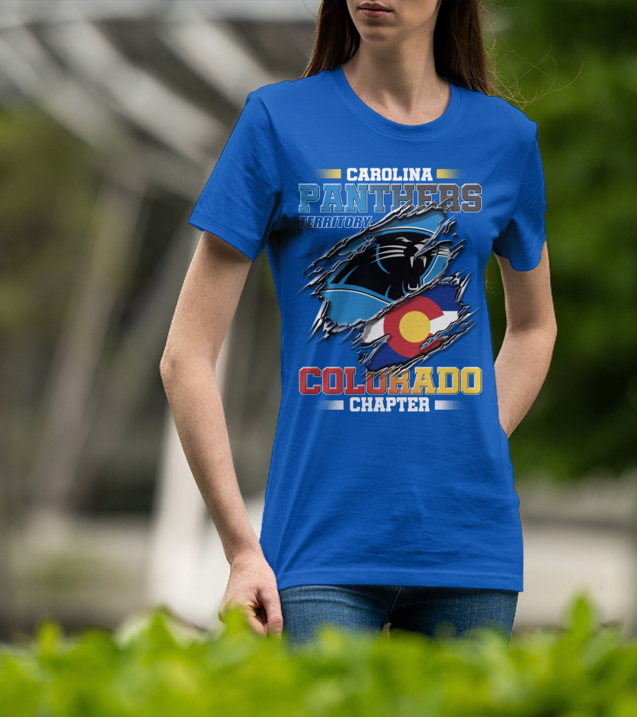 Carolina Panthers Territory Colorado Chapter T-Shirt