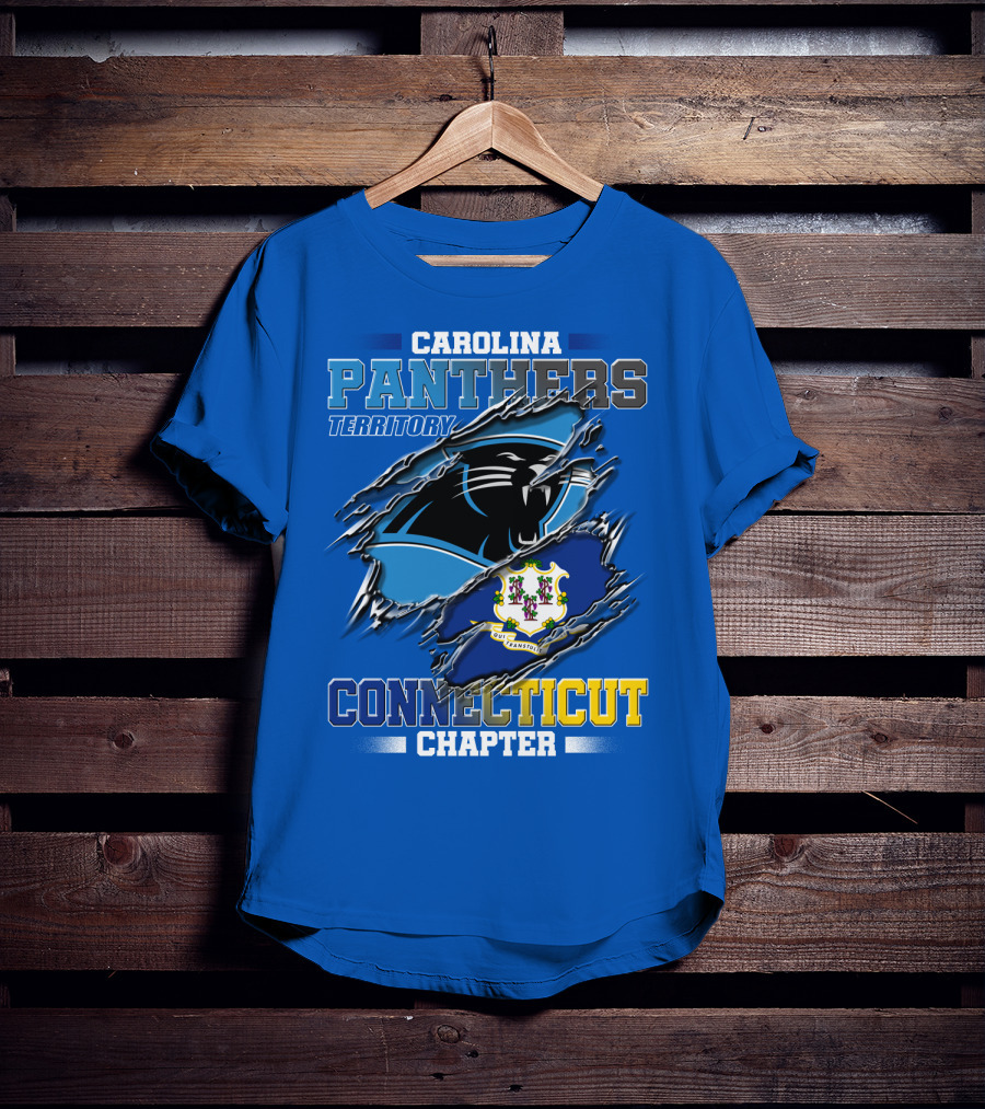 Carolina Panthers Territory Connecticut Chapter T-Shirt