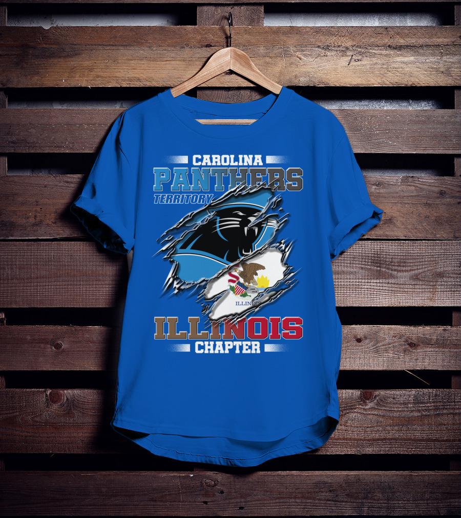 Carolina Panthers Territory Illinois Chapter T-Shirt