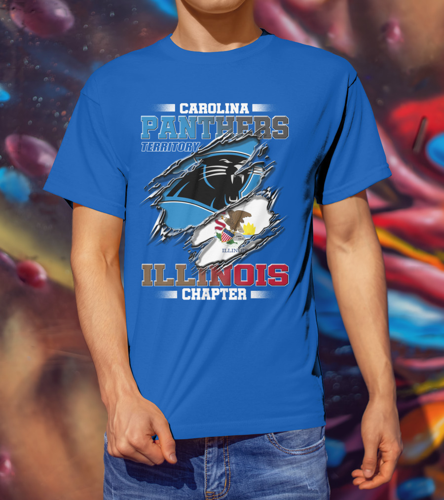 Carolina Panthers Territory Illinois Chapter T-Shirt