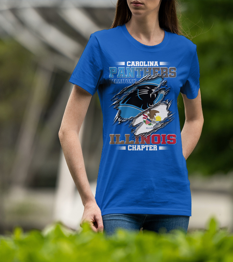 Carolina Panthers Territory Illinois Chapter T-Shirt