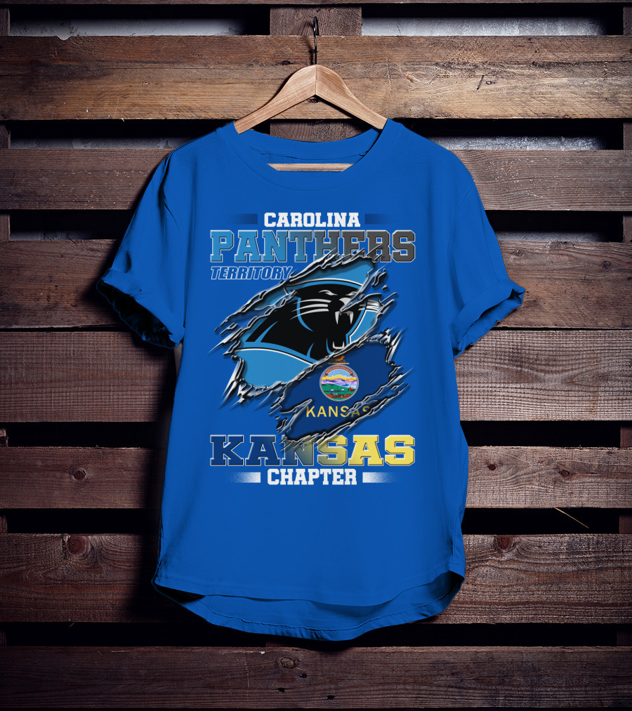 Carolina Panthers Territory Kansas Chapter T-Shirt