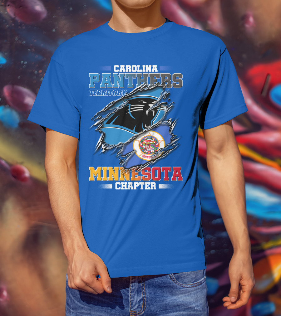 Carolina Panthers Territory Minnesota Chapter T-Shirt