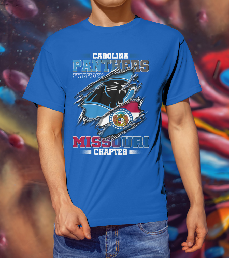 Carolina Panthers Territory Missouri Chapter T-Shirt