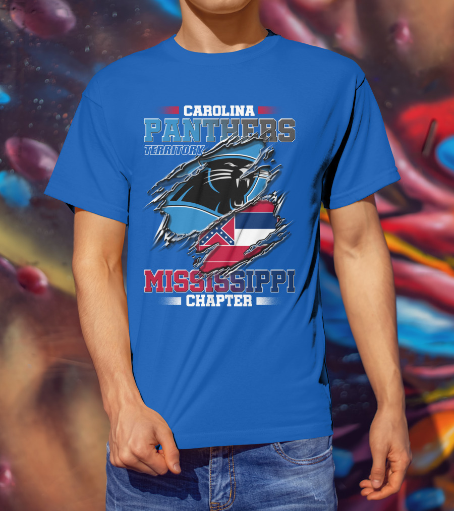 Carolina Panthers Territory Mississippi Chapter T-Shirt